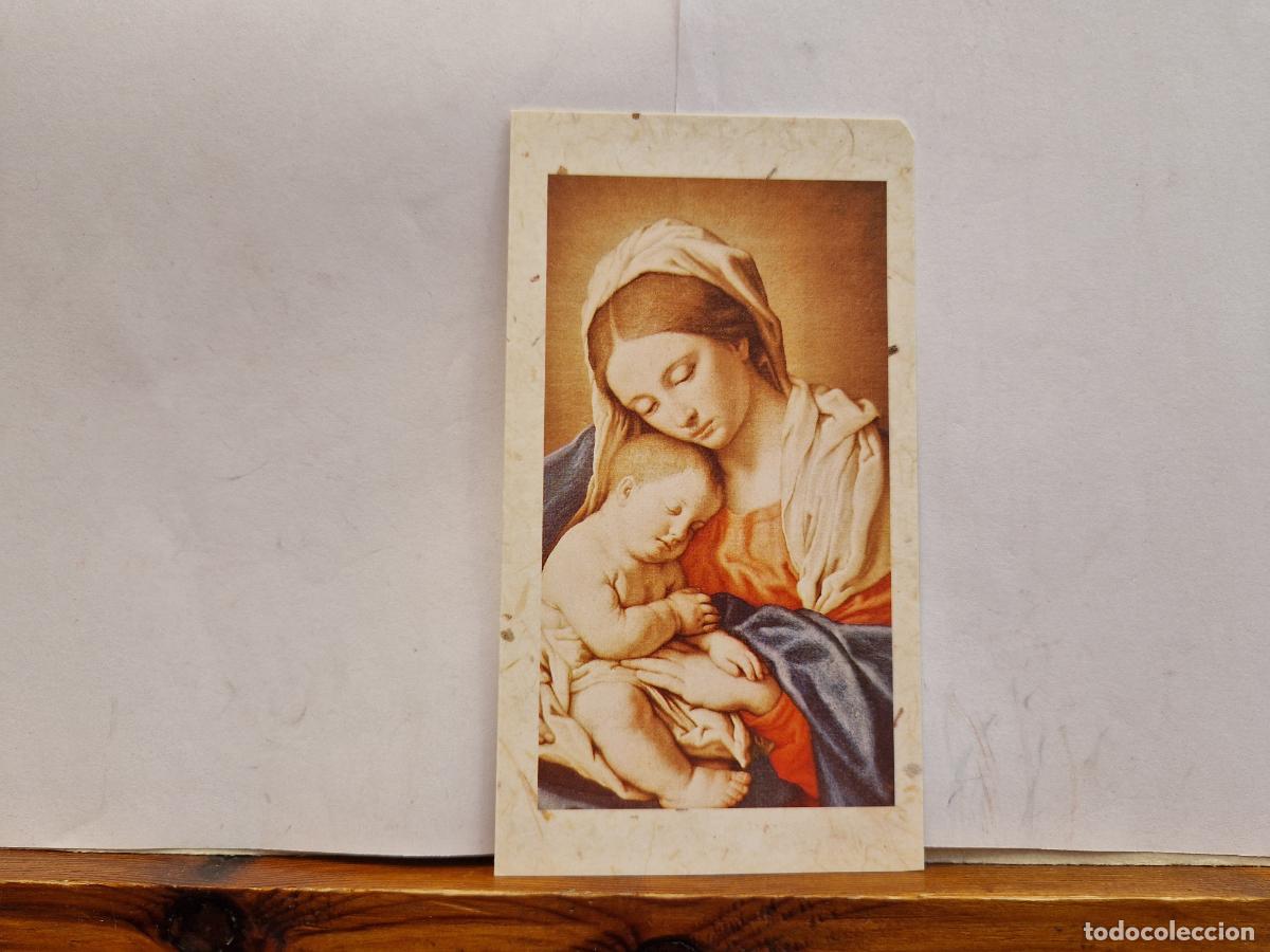 Postales: BONITA POSTAL CIRCULADA. DIPTICA. VIRGEN MARIA Y JESUS