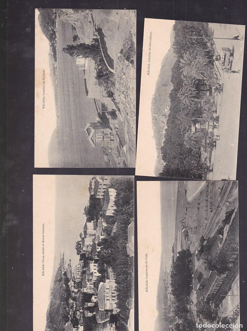 Postales: FC-VE -Lote 23 POSTALES Blanco /Negro .MALAGA