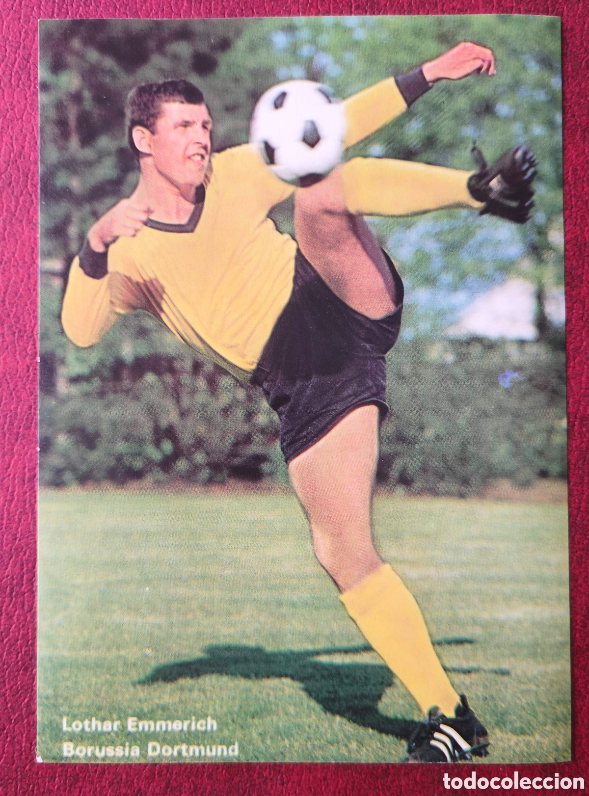 Postales: Alemania. 1966. Lothar Emmerich. Borussia Dortmund