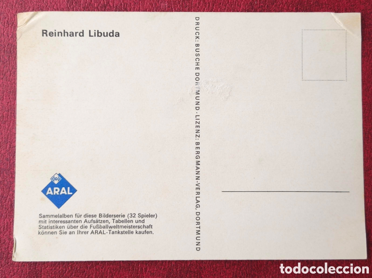 Postales: Alemania. 1966. Reinhard Libuda - Foto 2
