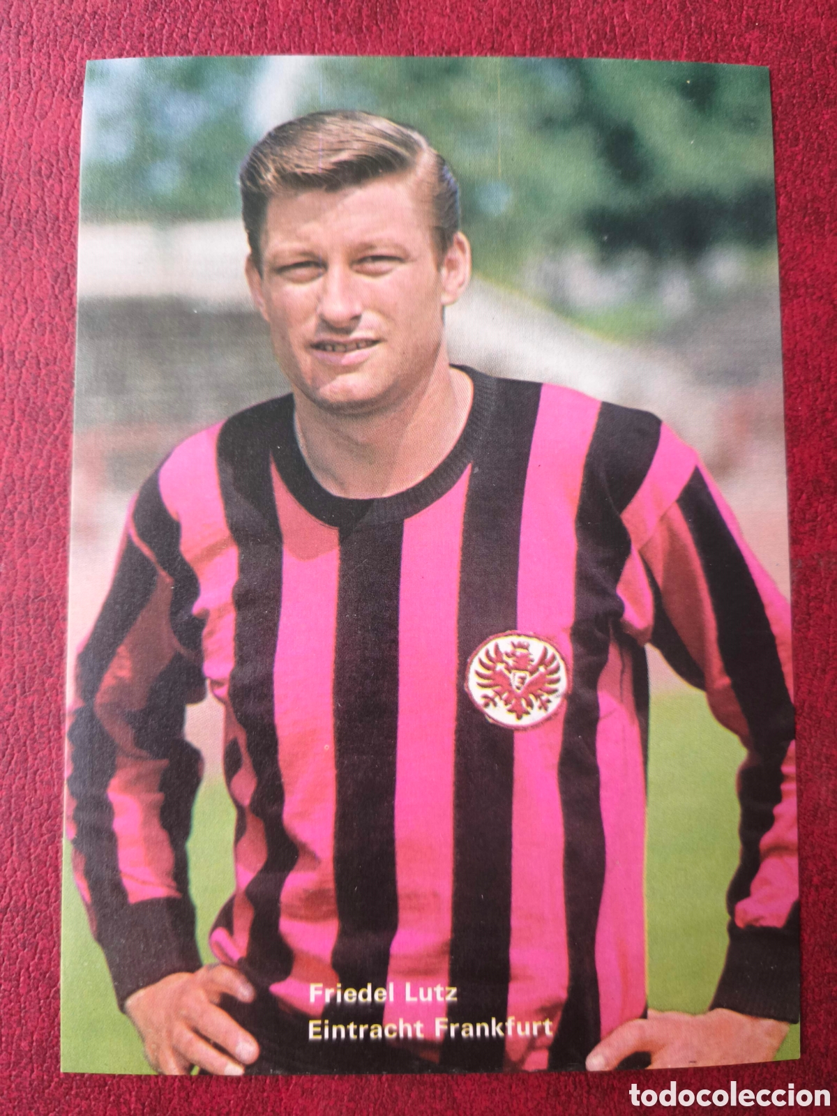 Postales: Alemania. 1966. Friedel Lutz.Eintracht Frankfurt
