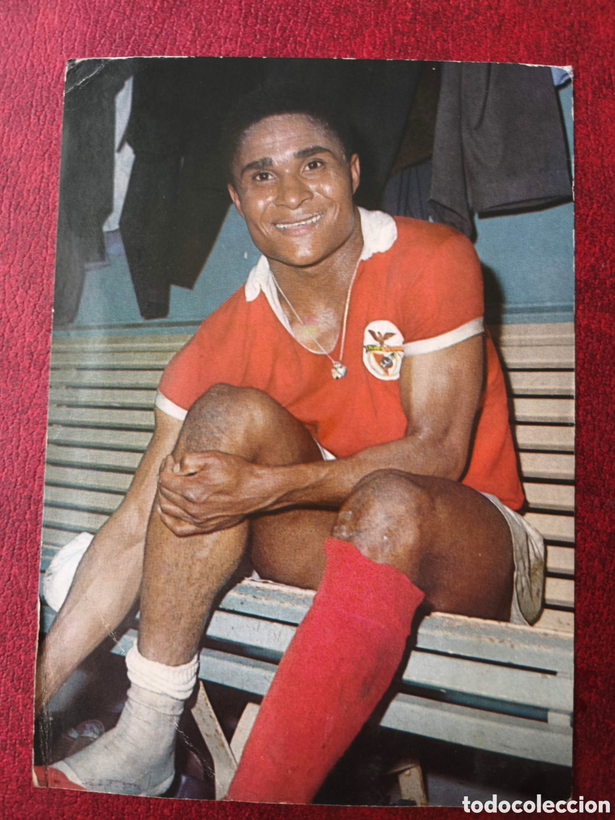 Postales: Alemania. 1966. Eusebio - Foto 1
