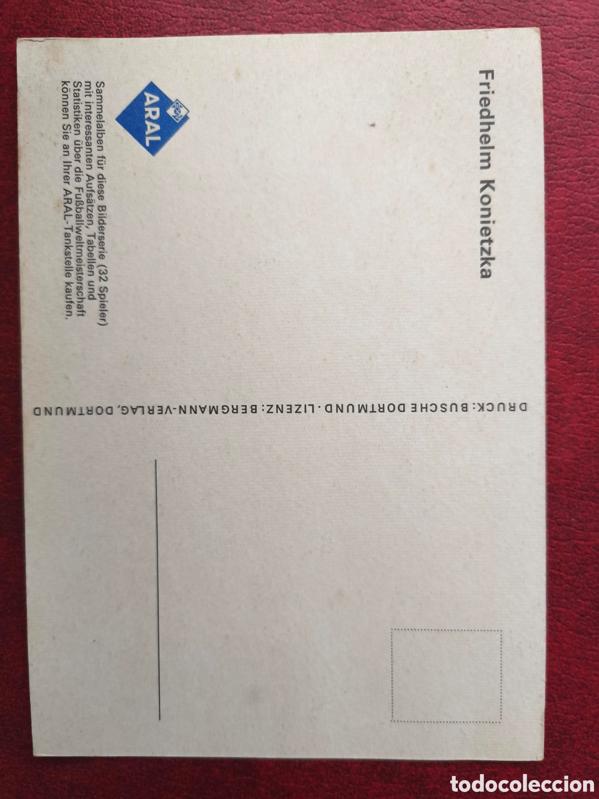 Postales: Alemania. 1966. Friedheim Konietzka - Foto 2