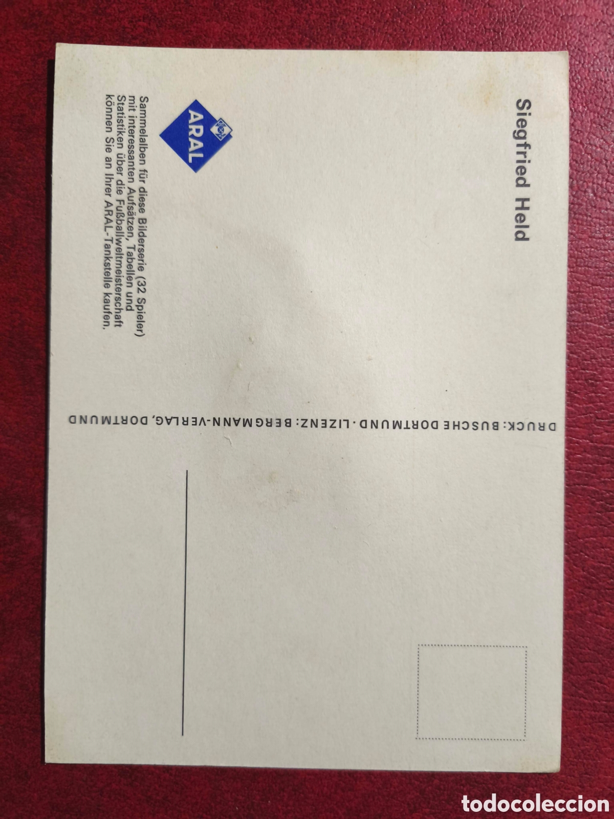 Postales: Alemania. 1966. Siegfried Held - Foto 2