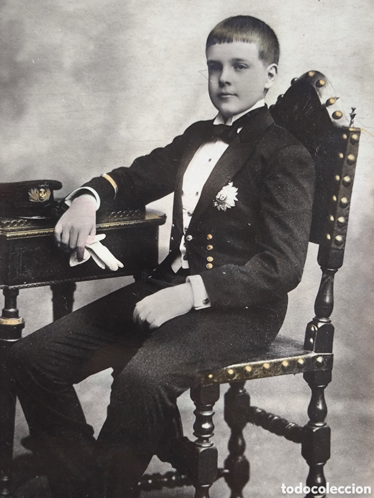 Postales: INFANTE DON MANUEL DE BRAGANZA POSTAL FOTOGR&Aacute;FICA PORTUGAL C. 1900