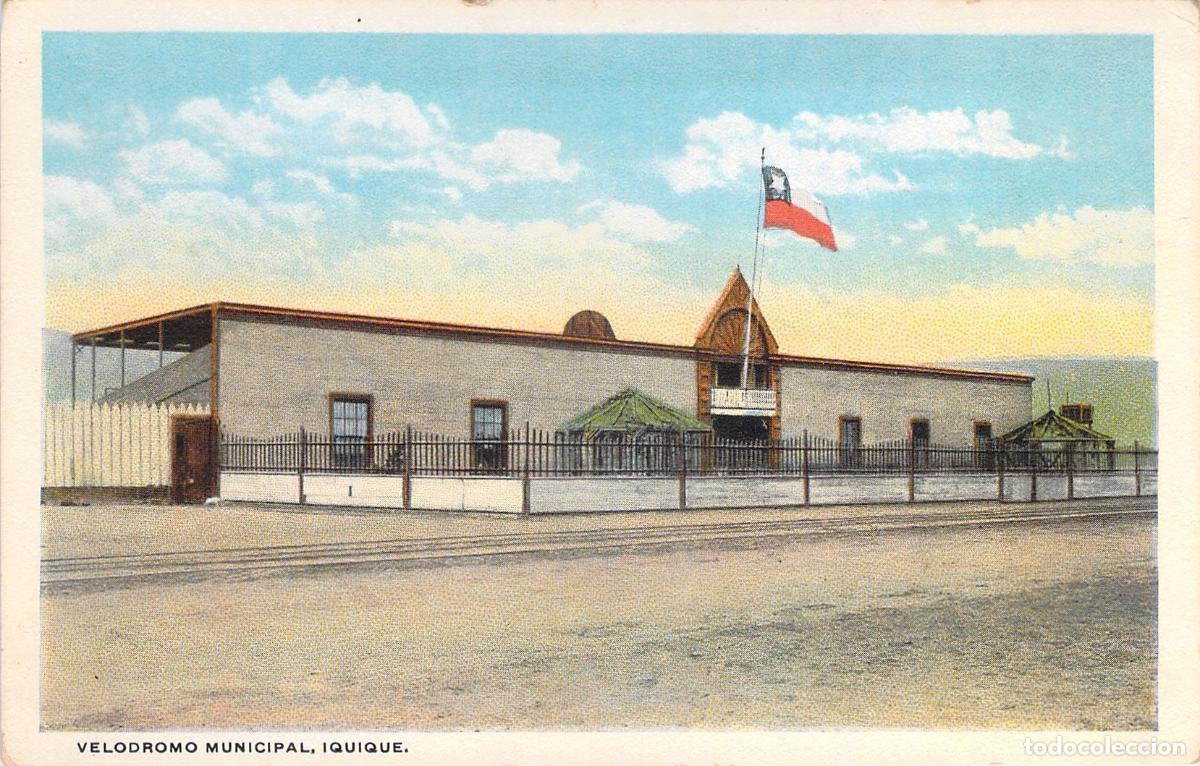 Postales: Postal del Vel&oacute;dromo Municipal de Iquique, Chile