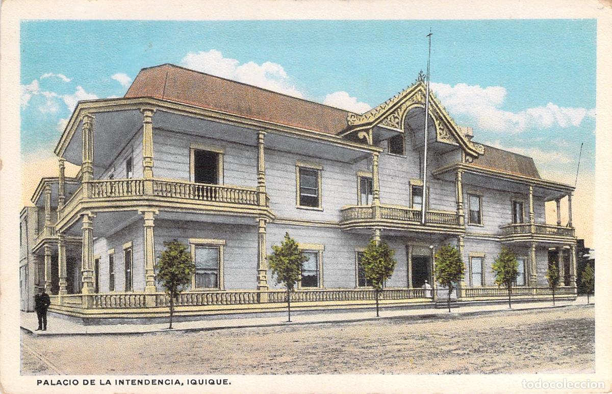 Postales: Postal del Palacio de la Intendencia en Iquique, Chile