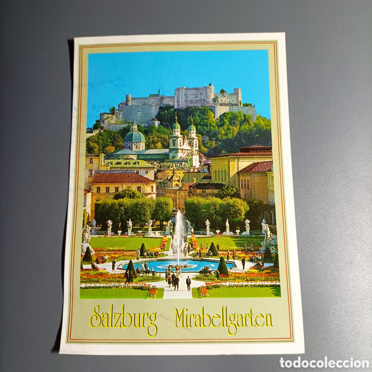 Postales: TARJETA POSTAL SIN CIRCULAR. №S 504 SALZBURG. JARDINES