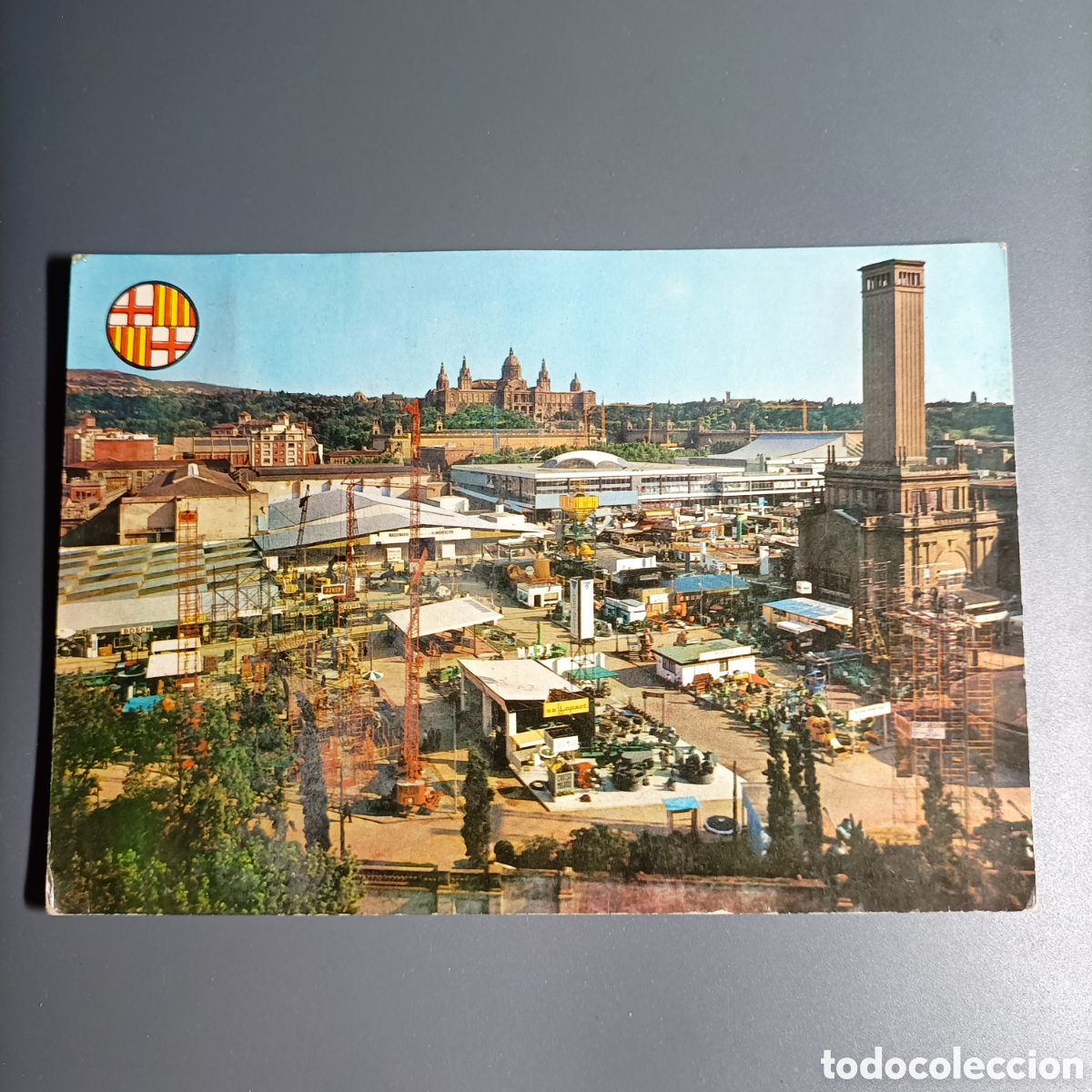 Postales: TARJETA POSTAL CIRCULADA. №1035 BARCELONA. FERIA DE MUESTRAS