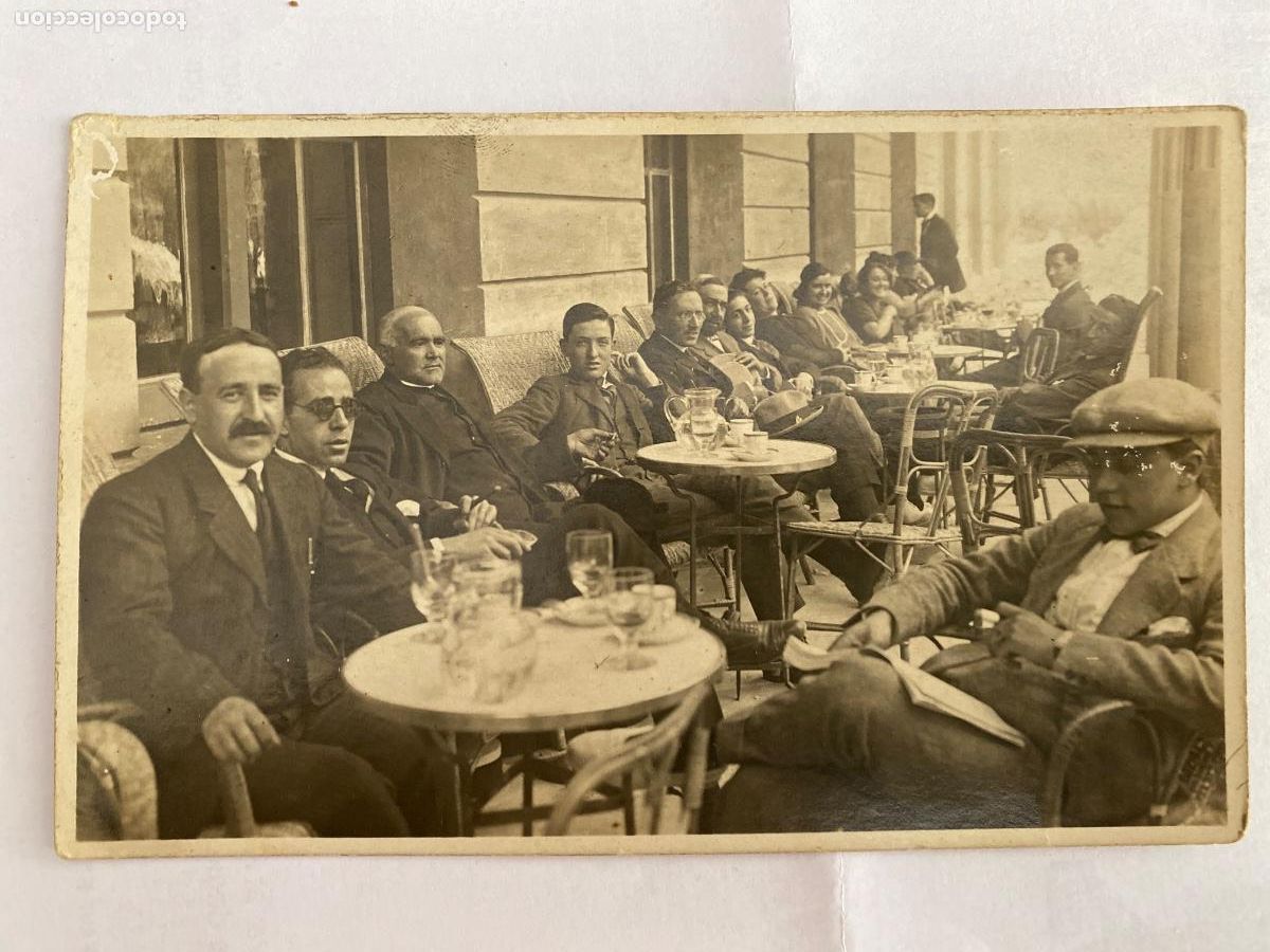 Postales: POSTAL TERRAZA DE CAFE . SIN CIRCULAR