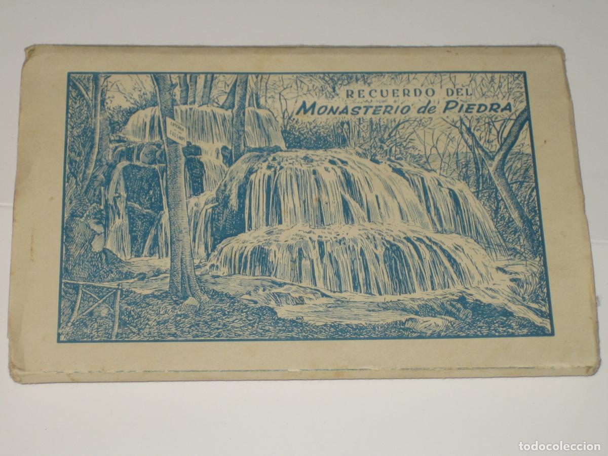 Postales: ANTIGUAS POSTALES - VER FOTO - MONASTERIO DE PIEDRA - DESPLEGABLE CON 10 POSTALES