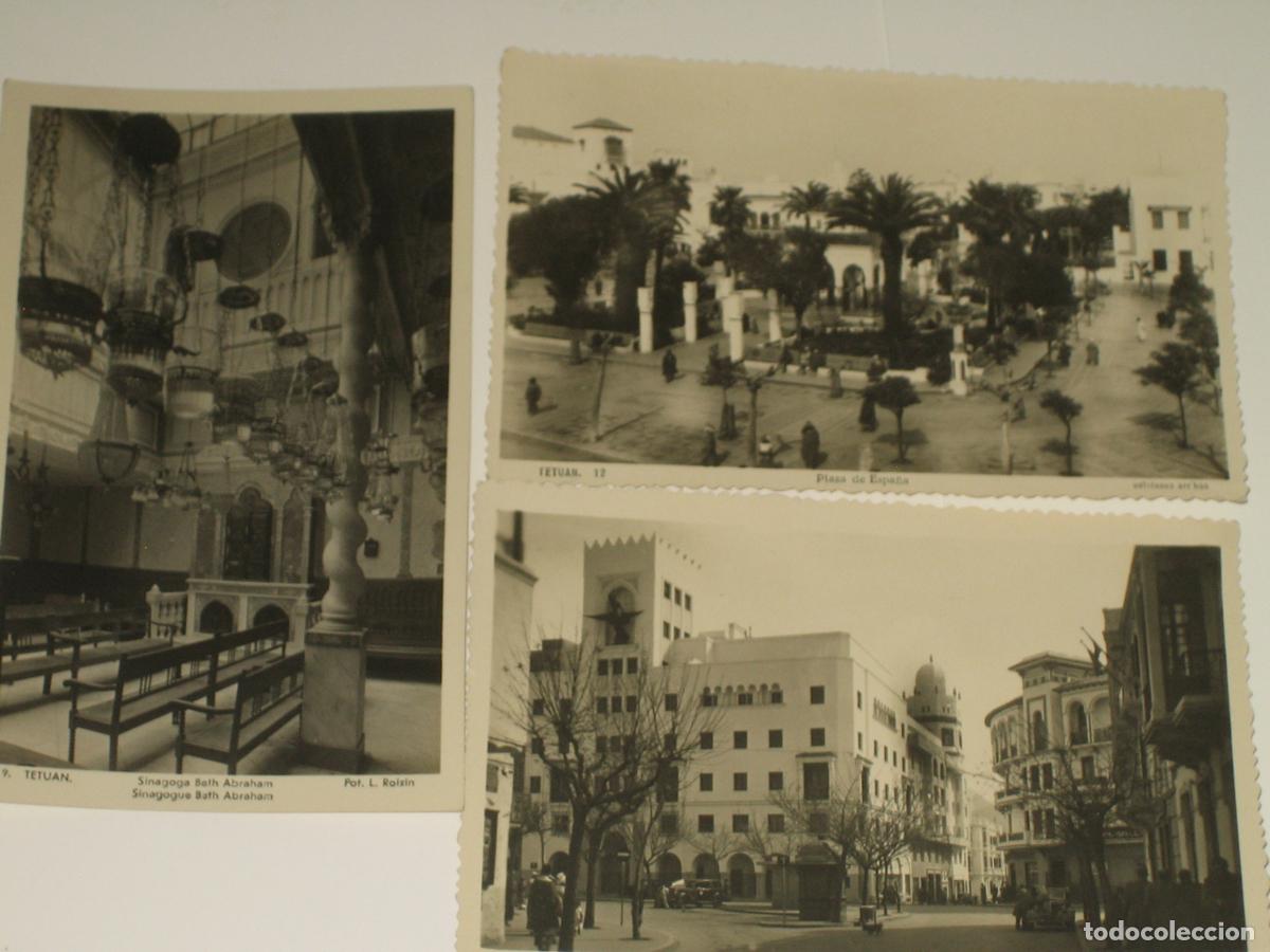 Postales: ANTIGUAS POSTALES - VER FOTO - TETUAN - LOTE DE TRES POSTALES
