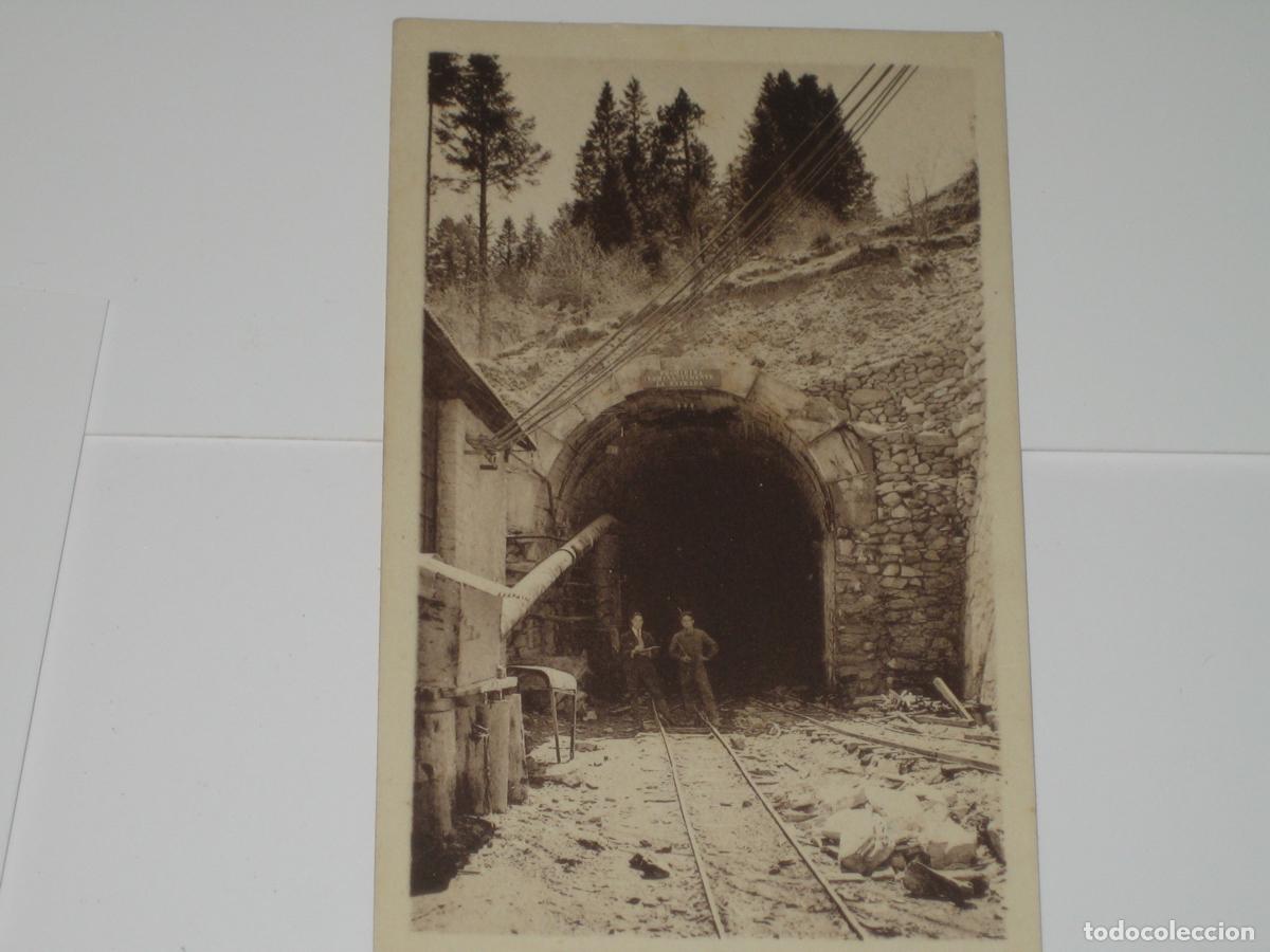 Postales: ANTIGUAS POSTALES - VER FOTO - CONSTRUCCION DEL TUNEL DE VIELLA