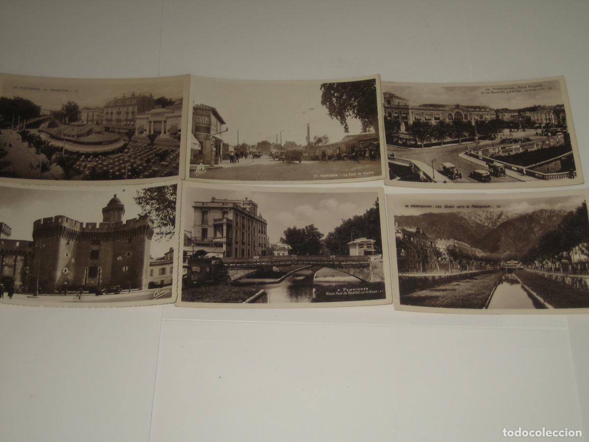 Postales: ANTIGUAS POSTALES - VER FOTO - PERPIGNAN - LOTE DE 6