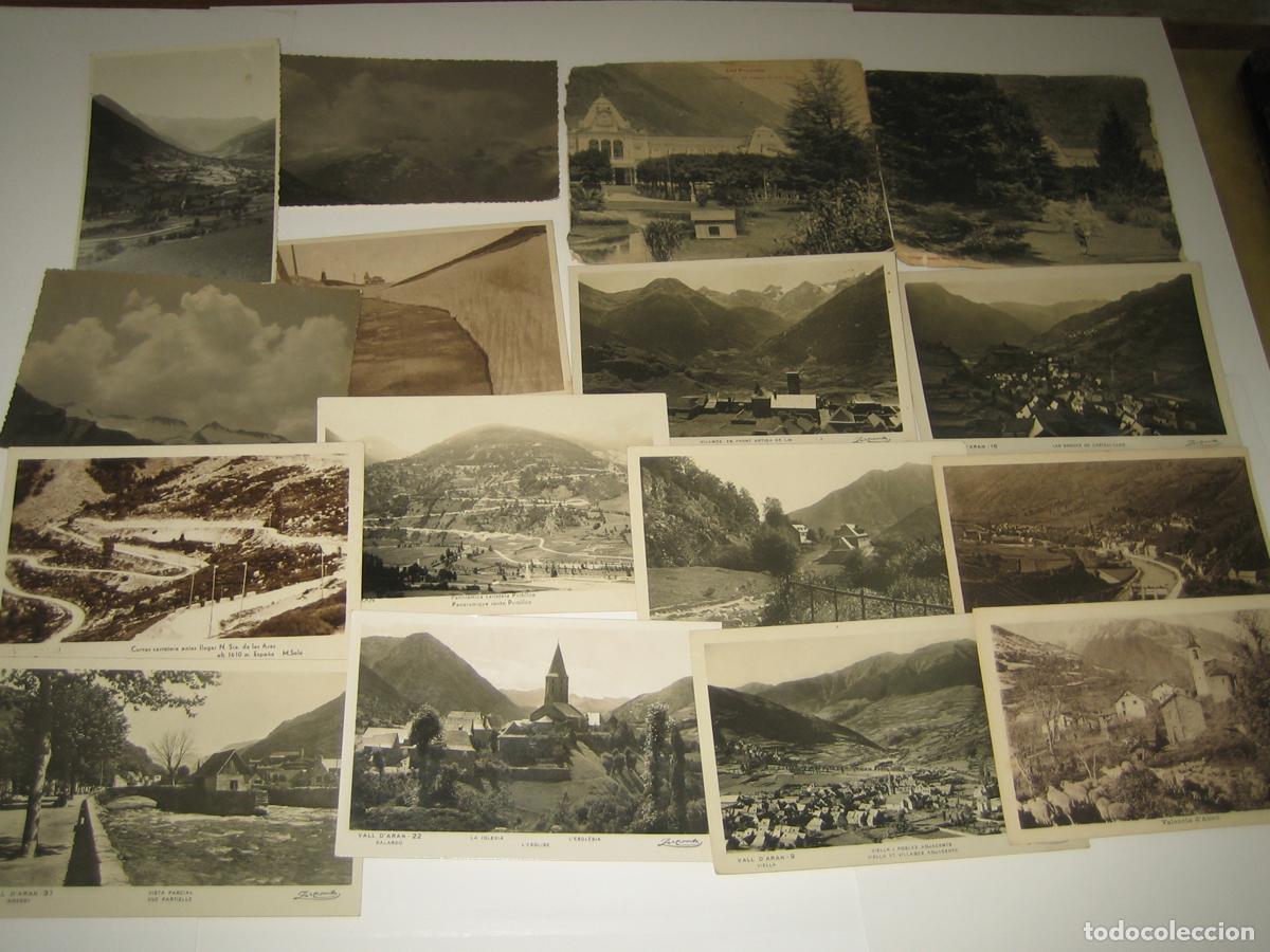 Postales: ANTIGUAS POSTALES - VER FOTO - VALLE DE ARAN - LOTE DE 30 POSTALES