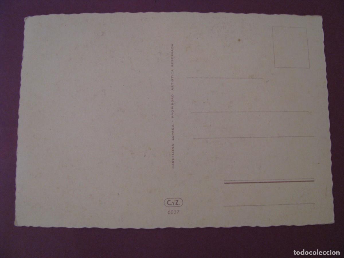 Postales: POSTAL DE FLORES. ROSAS. C. Y Z. 6037 - Foto 2