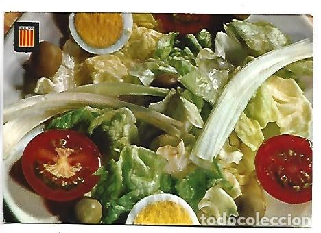Postales: &rdquo; AMANIDA VARIADA &rdquo;.- PLATOS TIPICOS / CATALUNYA