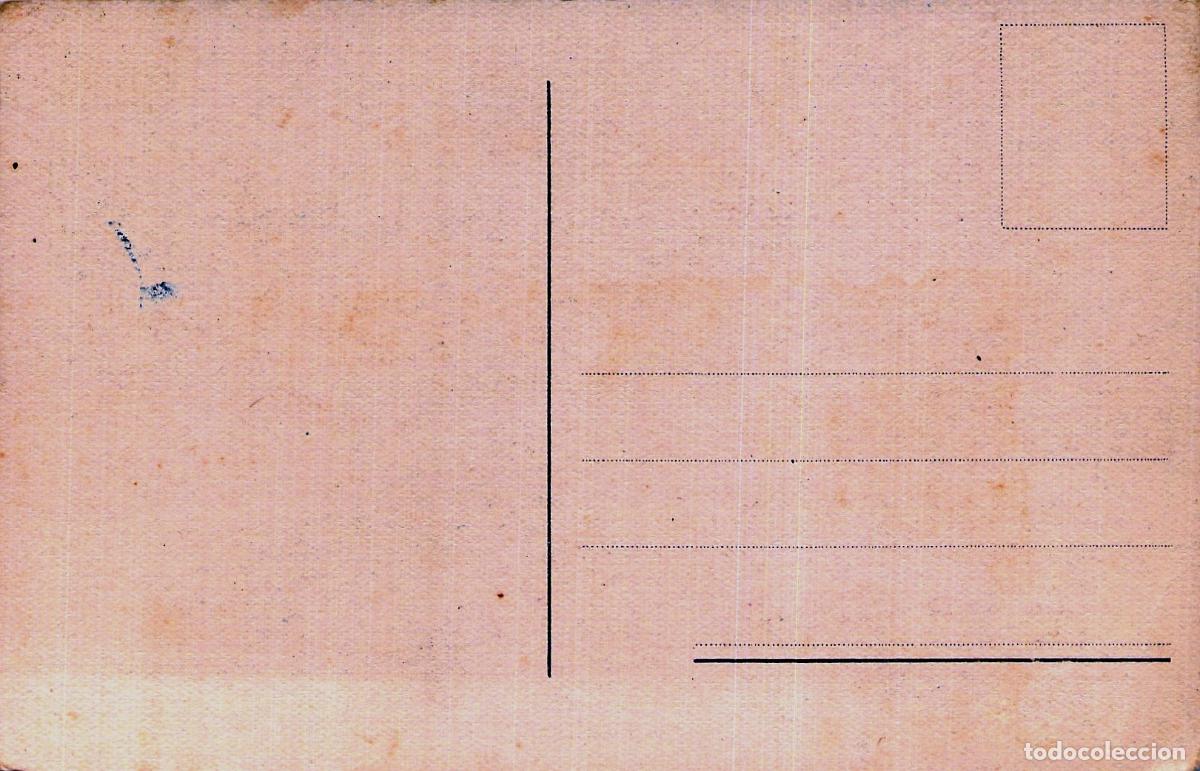 Postales: Postal con ilustraci&oacute;n art&iacute;stica de flores en jarr&oacute;n - Foto 2