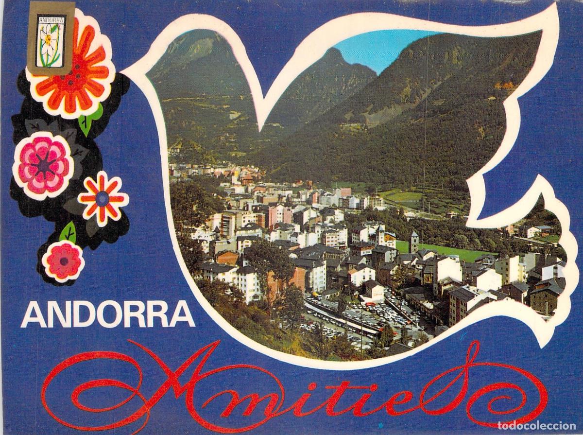 Postales: Postal de Andorra la Vella, paisaje de monta&ntilde;a