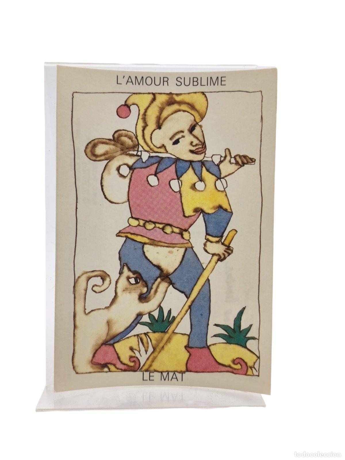 Postales: Tarjeta Postal Tarot d'Amour Le Mat El Loco Christine Lesueur Tirada Limitada 1985