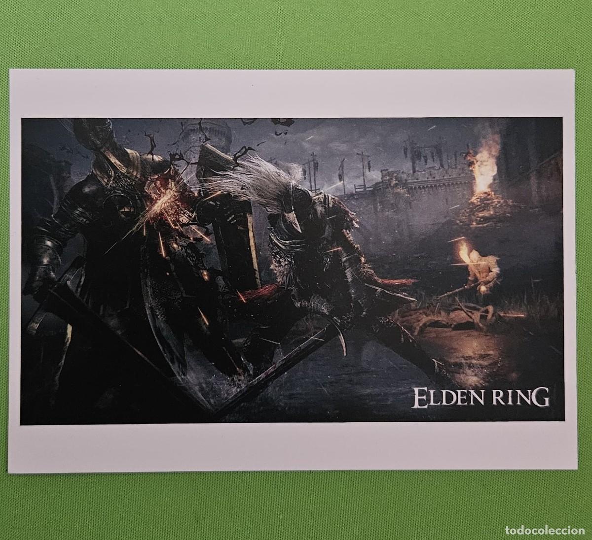 Postales: Postal Elden Ring con arte del videojuego - Foto 1
