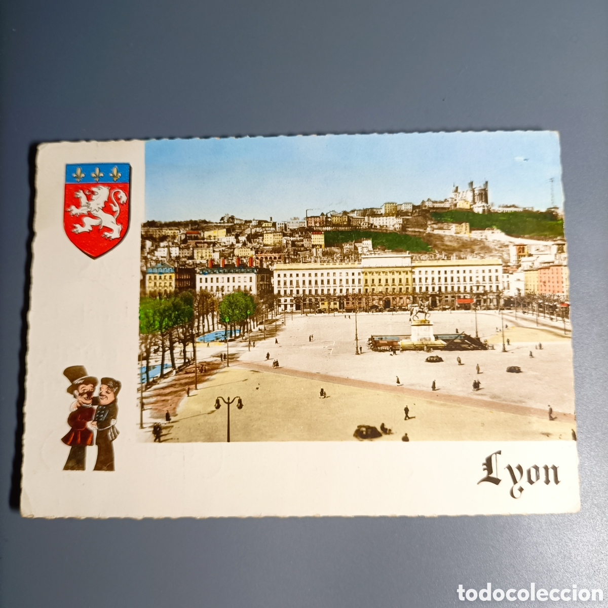 Postales: TARJETA POSTAL CIRCULADA. №3 LYON.
