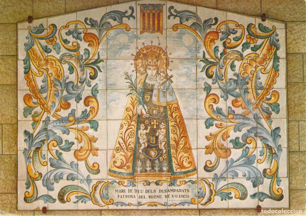 Postales: Postal de Mare de D&eacute;u dels Desamparats en la Bas&iacute;lica de Nazareth