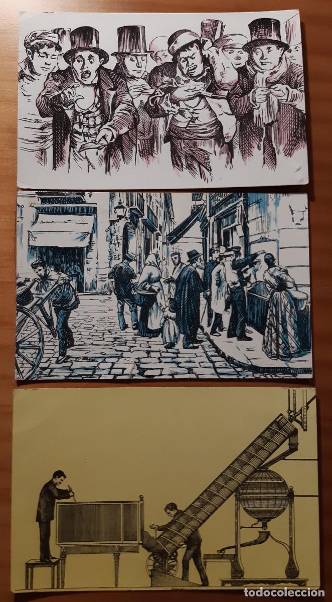 Cartoline: 3 POSTALES SIN CIRCULAR - SERIE B - F.N.M.T. - MADRID - MUY BUEN ESTADO
