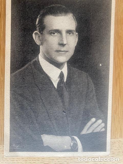 Postales: S. A. R. DON JUAN DE BORBON Y BATTENBERG. JUAN III. CONDE DE BARCELONA. DISCURSO 1&ordm; MARZO 1942.