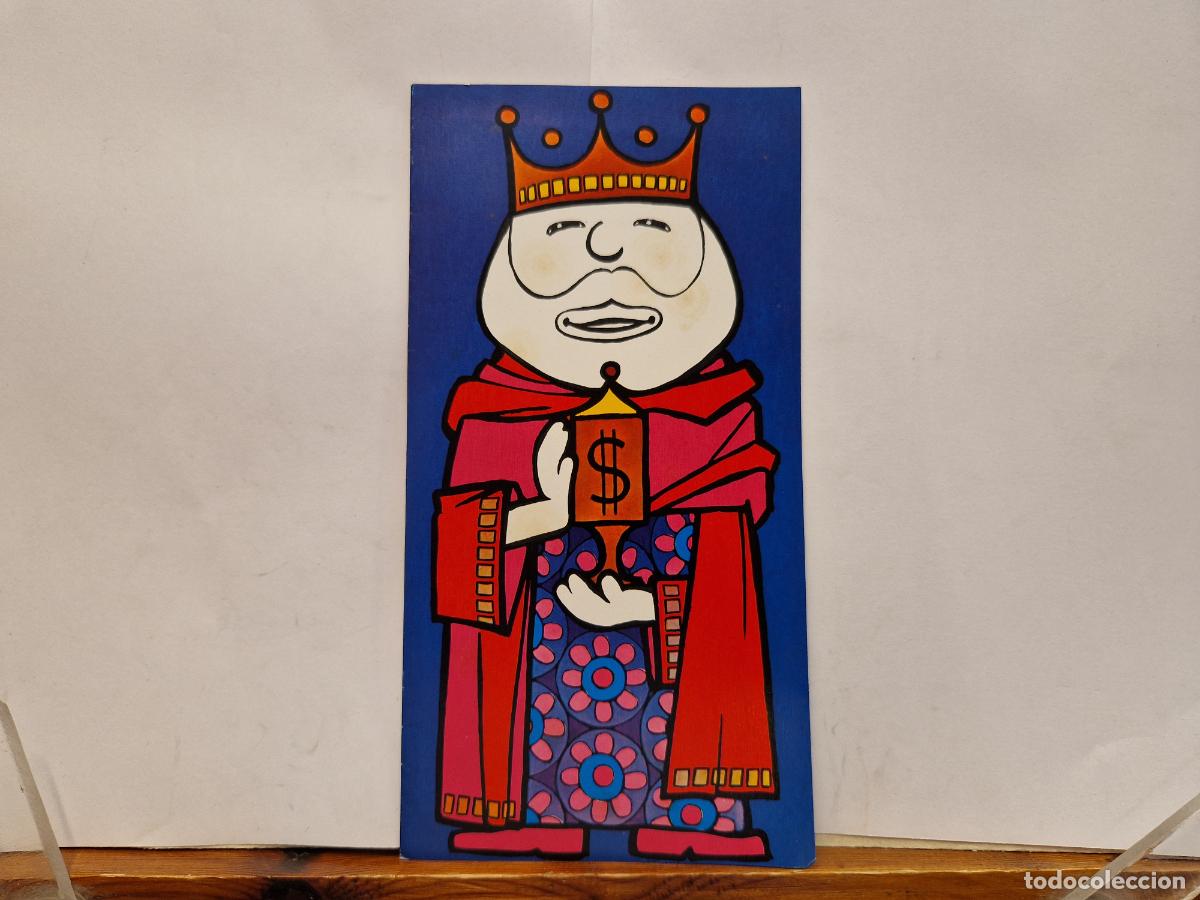 Postales: BONITA POSTAL CIRCULAD. FELICES FIESTAS Y PROSPERO A&Ntilde;O. REYES MAGOS
