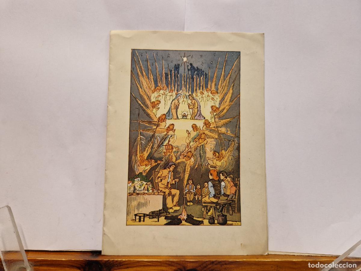 Postales: BONITA POSTAL CIRCULADA. DIPTICO. FELICES NAVIDADES Y PROSPERO A&Ntilde;O.