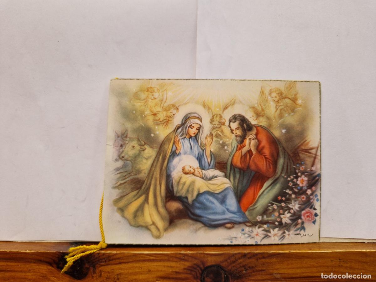 Postales: BONITA POSTAL CIRCULADA. DIPTICO. FELICES NAVIDADES Y PROSPERO A&Ntilde;O.