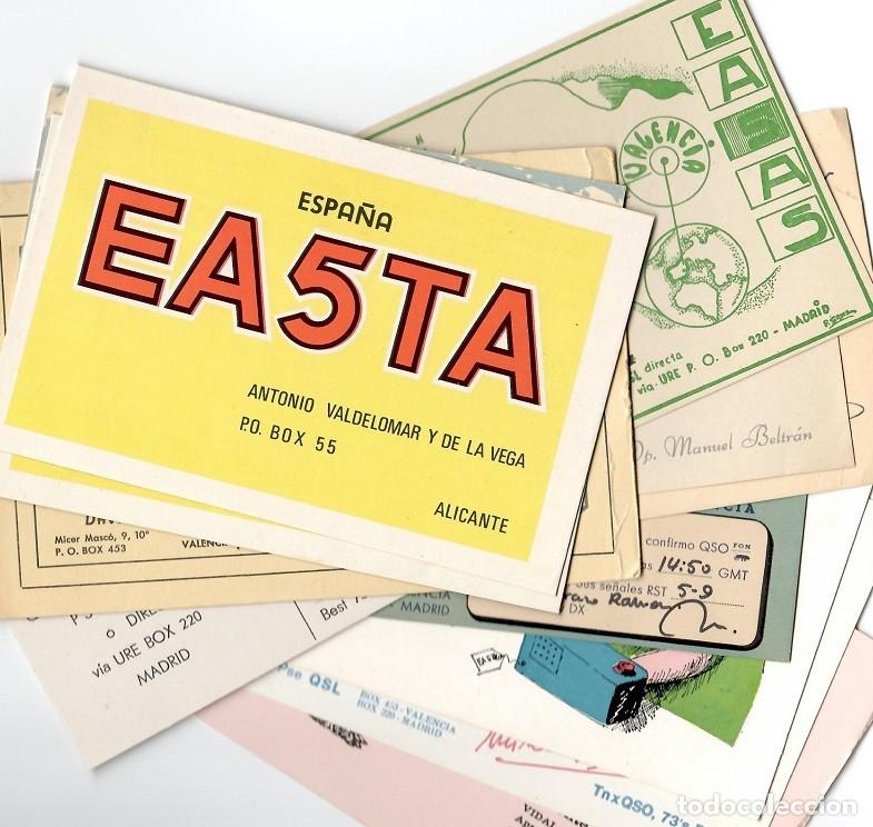 Postcards: Colecci&oacute;n d 12 tarjetas QSL de la Comunitat Valenciana / Castell&oacute;n de la Plana - Alicante - Valencia