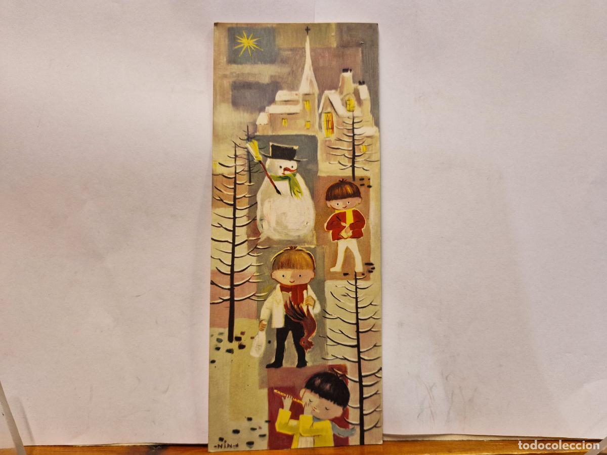 Postales: BONITA POSTAL CIRCULADA. DIPTICO. FELIZ NAVIDAD Y PROSPERO A&Ntilde;O NUEVO. 1969