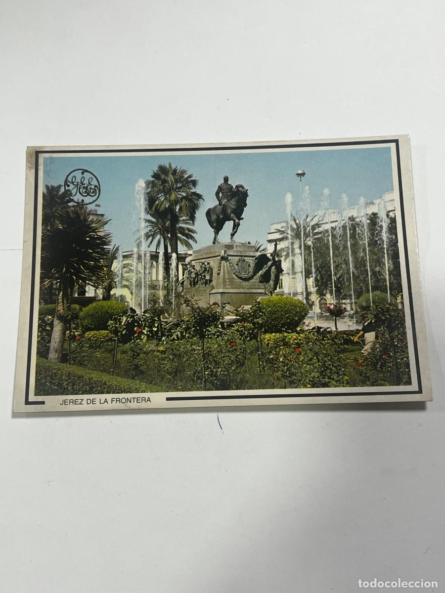 Postales: TARJETA POSTAL. MONUMENTO AL GENERAL PRIMO DE RIVERA. JEREZ DE LA FRONTERA, C&Aacute;DIZ.