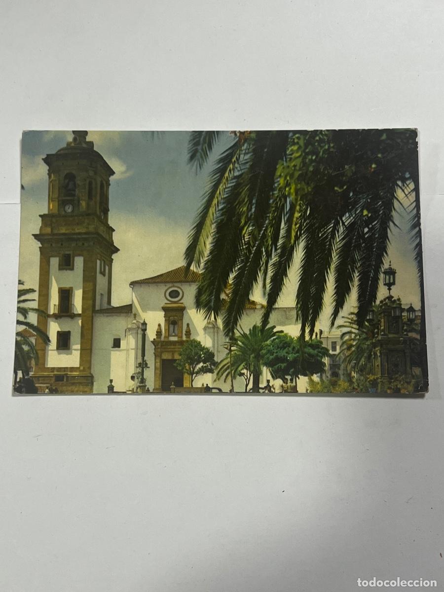 Postales: TARJETA POSTAL. PLAZA ALTA, IGLESIA. ALGECIRAS, C&Aacute;DIZ.