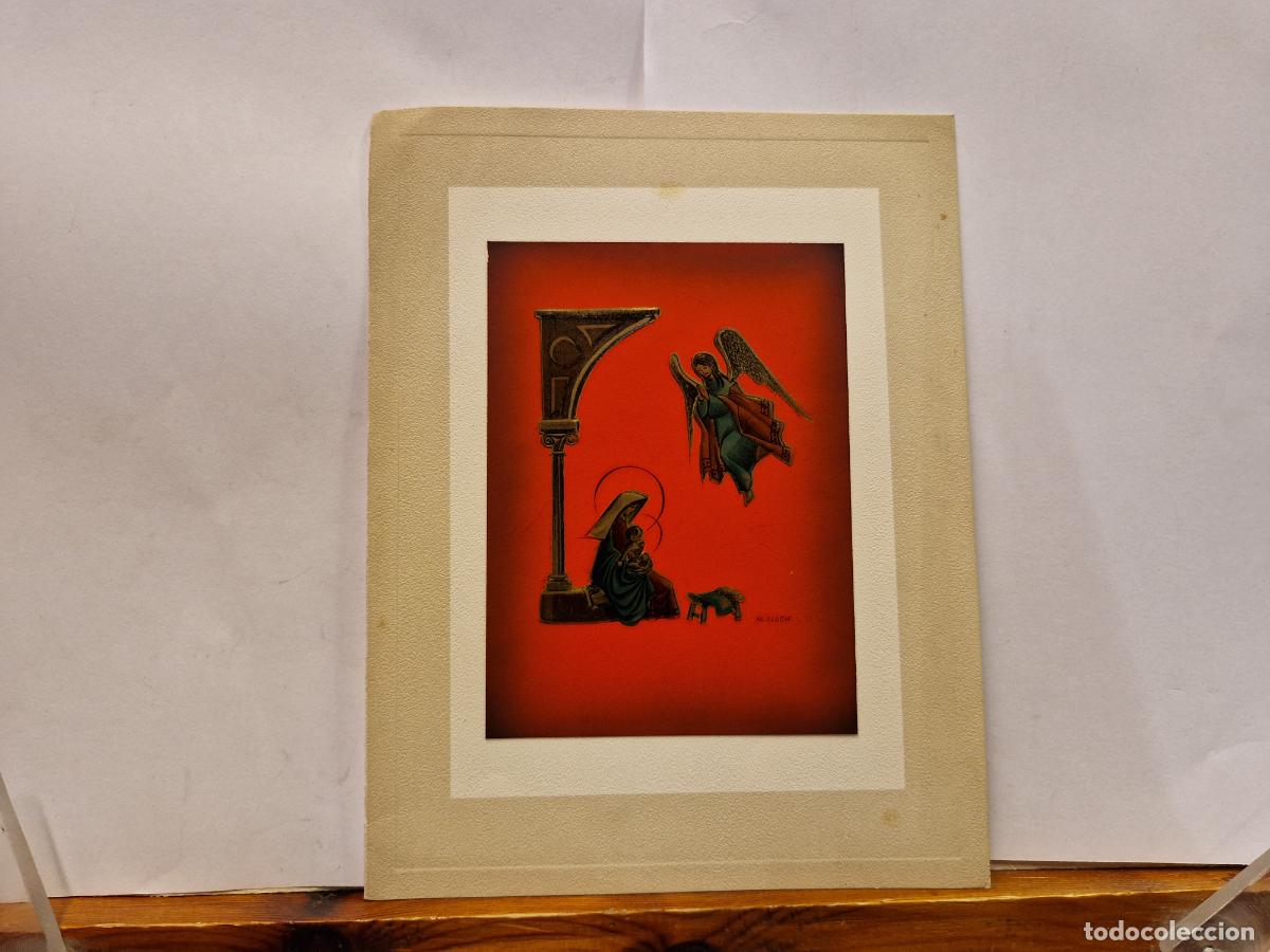 Postales: BONITA POSTAL CIRCULADA. DIPTICO. FELIZ NAVIDAD Y PROSPERO A&Ntilde;O NUEVO. FABRICA DE ALMIDONES Y FECULA