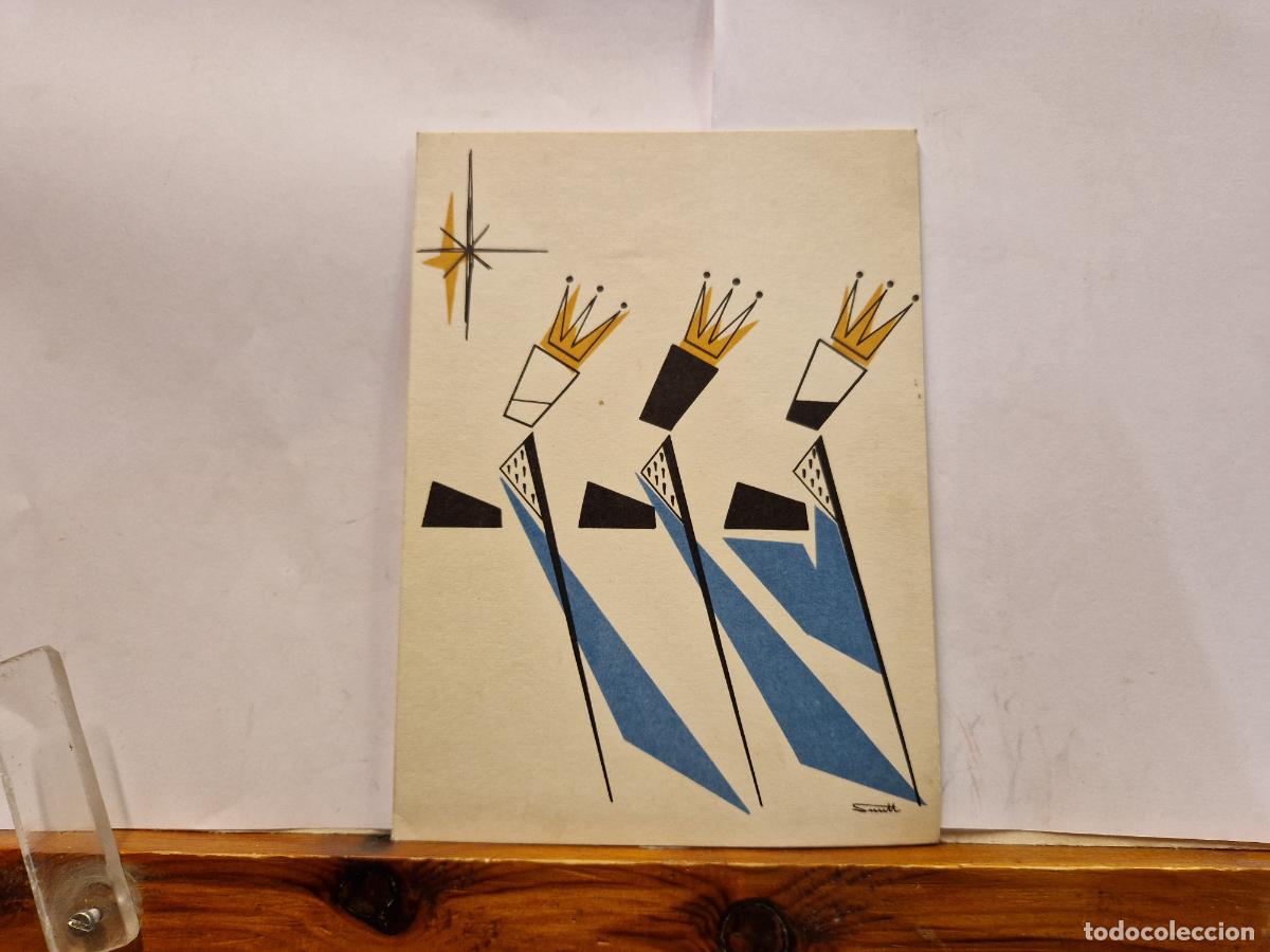 Postales: BONITA POSTAL CIRCULADA. DIPTICO. FELIZ NAVIDAD Y PROSPERO A&Ntilde;O NUEVO. GLUCOSA Y DERIVADOS S.A