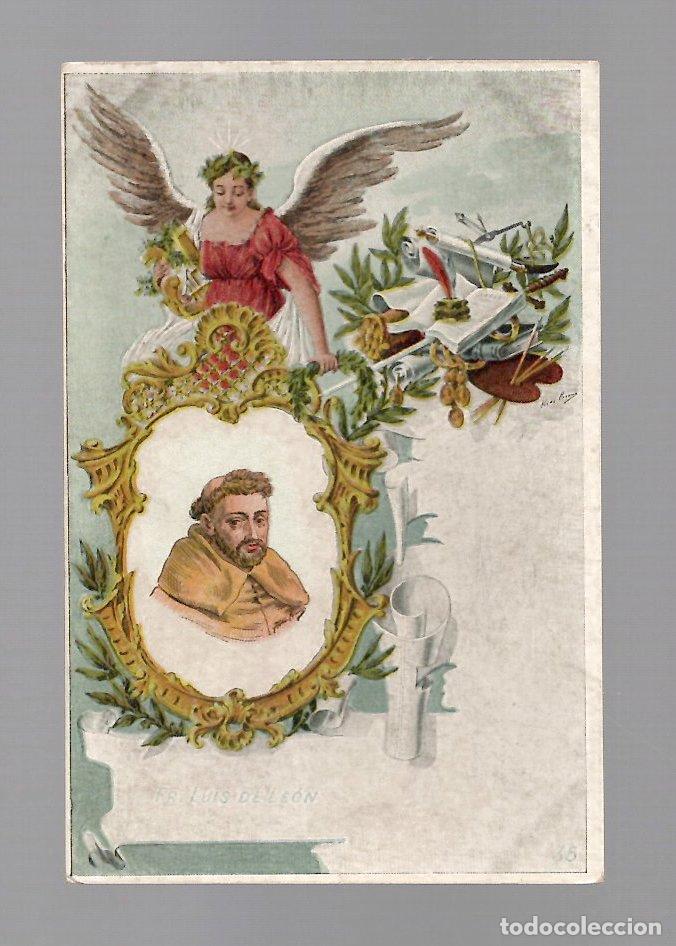 Postales: TARJETA POSTAL FR. LUIS DE LEON N&ordm; 335 TARJETA POSTAL ARTISTICA ESPA&Ntilde;OLA. C.1900