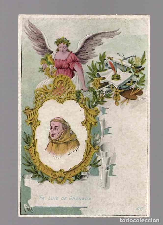 Postales: TARJETA POSTAL FR. LUIS DE GRANADA N&ordm; 340 TARJETA POSTAL ARTISTICA ESPA&Ntilde;OLA. C.1900