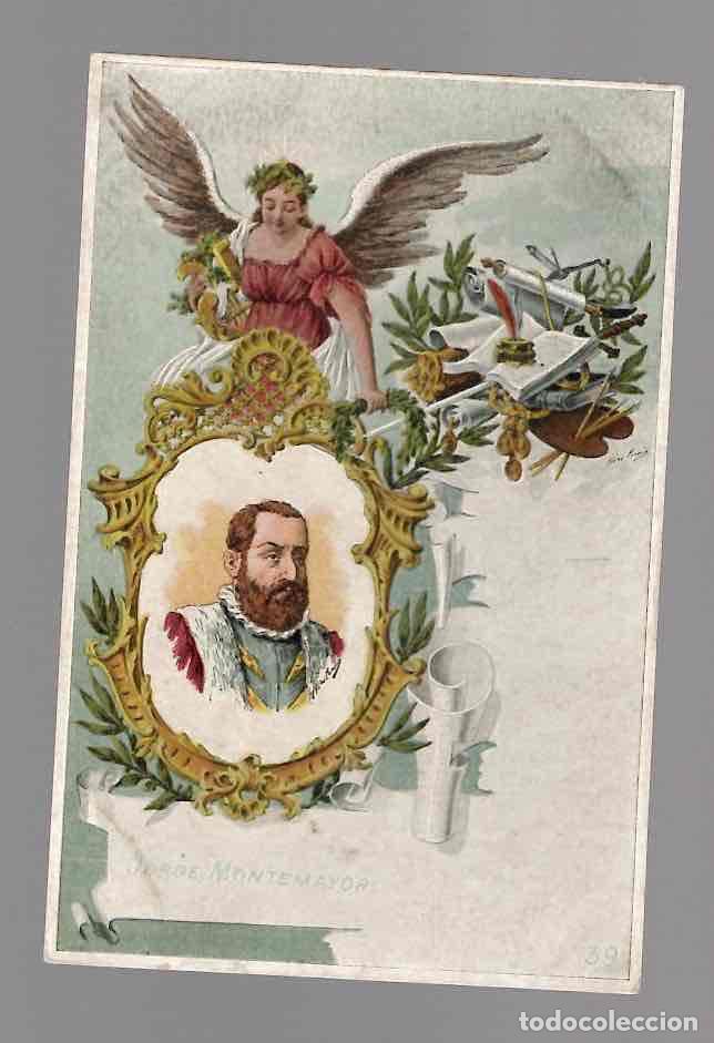 Postales: TARJETA POSTAL JORGE MONTEMAYOR N&ordm; 339 TARJETA POSTAL ARTISTICA ESPA&Ntilde;OLA. C.1900