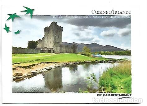 Postales: &rdquo; VELOUTE DE PETITS POIS ET CHANTILLY AU BACON &rdquo;.- CUISINE D&acute;IRLANDE