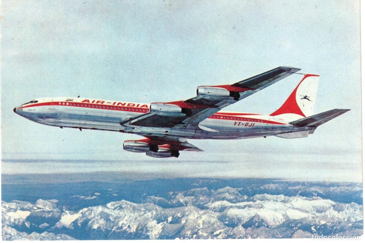 Postcards: :::: LC382 - POSTAL - AIR INDIA - BOEING 707