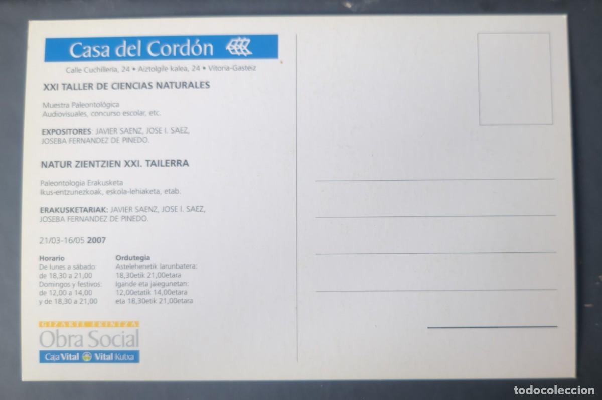 Postales: POSTAL EXPOSICION CIENCIAS NATURALES - Foto 2