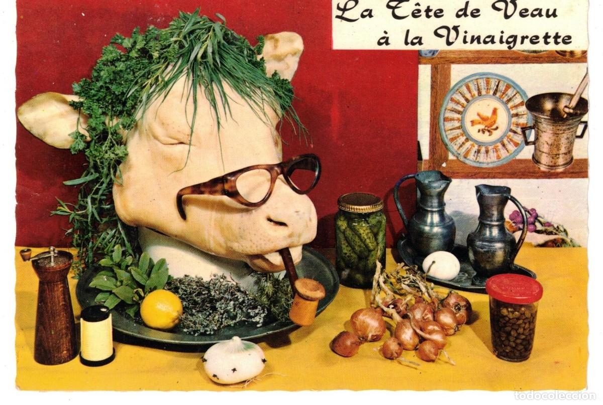 Postales: :::: LC678 - POSTAL - LA T&Eacute;TE DE VEAI A LA VINAIGRETTE