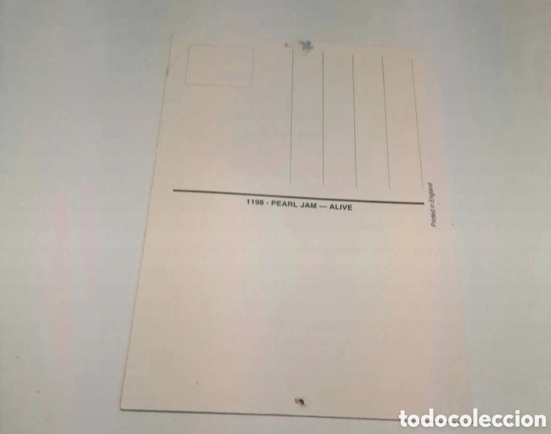 Postales: pearl jam alive tarjeta postal - Foto 2