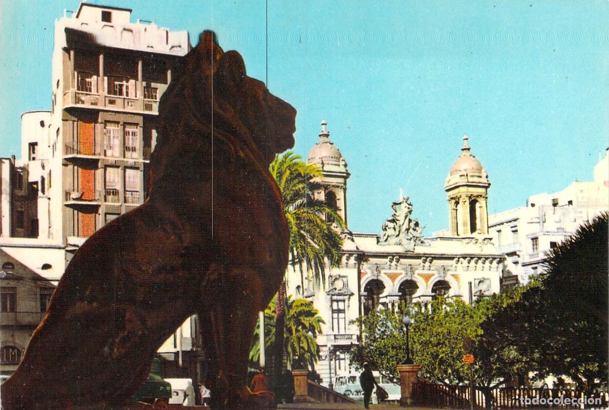 Postkarten: Postal de Or&aacute;n, Argelia, Monumento y Teatro