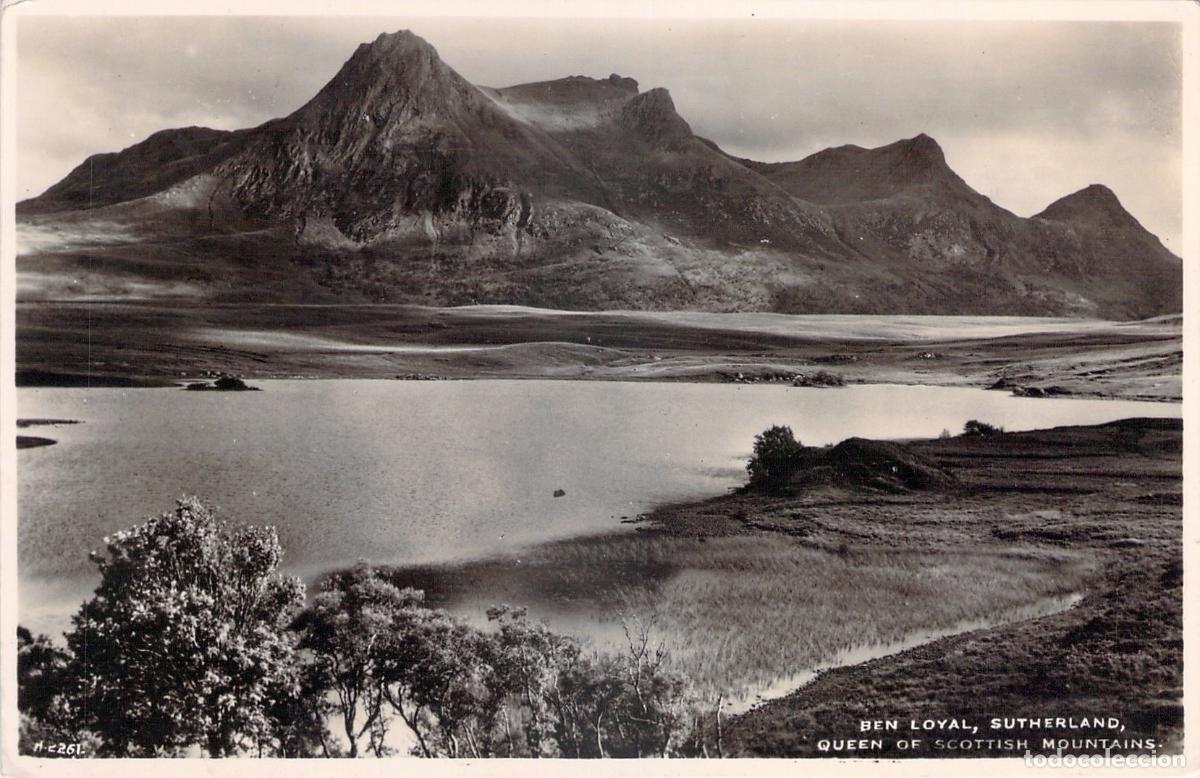 Postais: Postal de Ben Loyal Sutherland Reina de las Monta&ntilde;as Escocesas