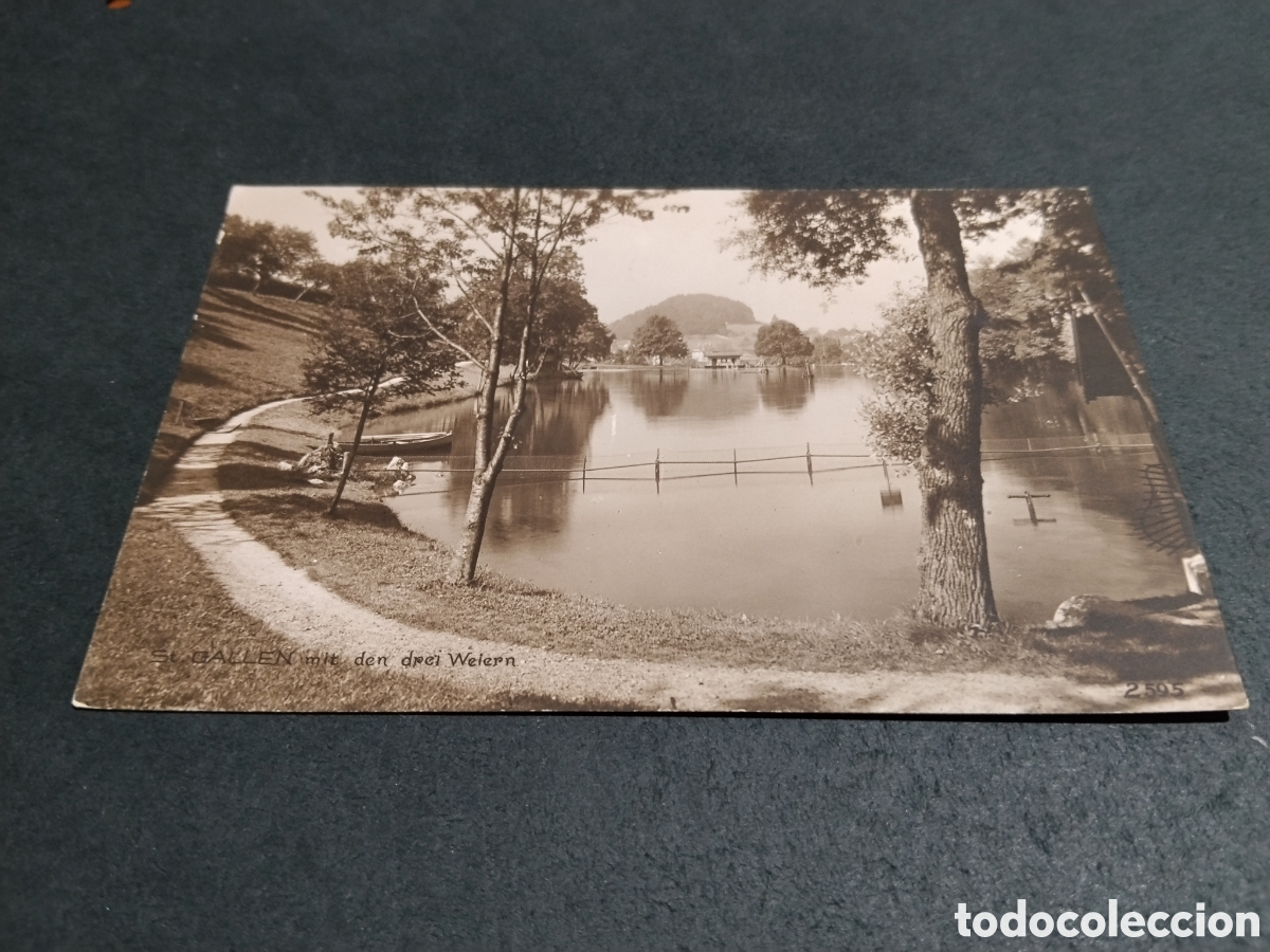 Postales: Postal antigua sant a gallen mit den drei weiren