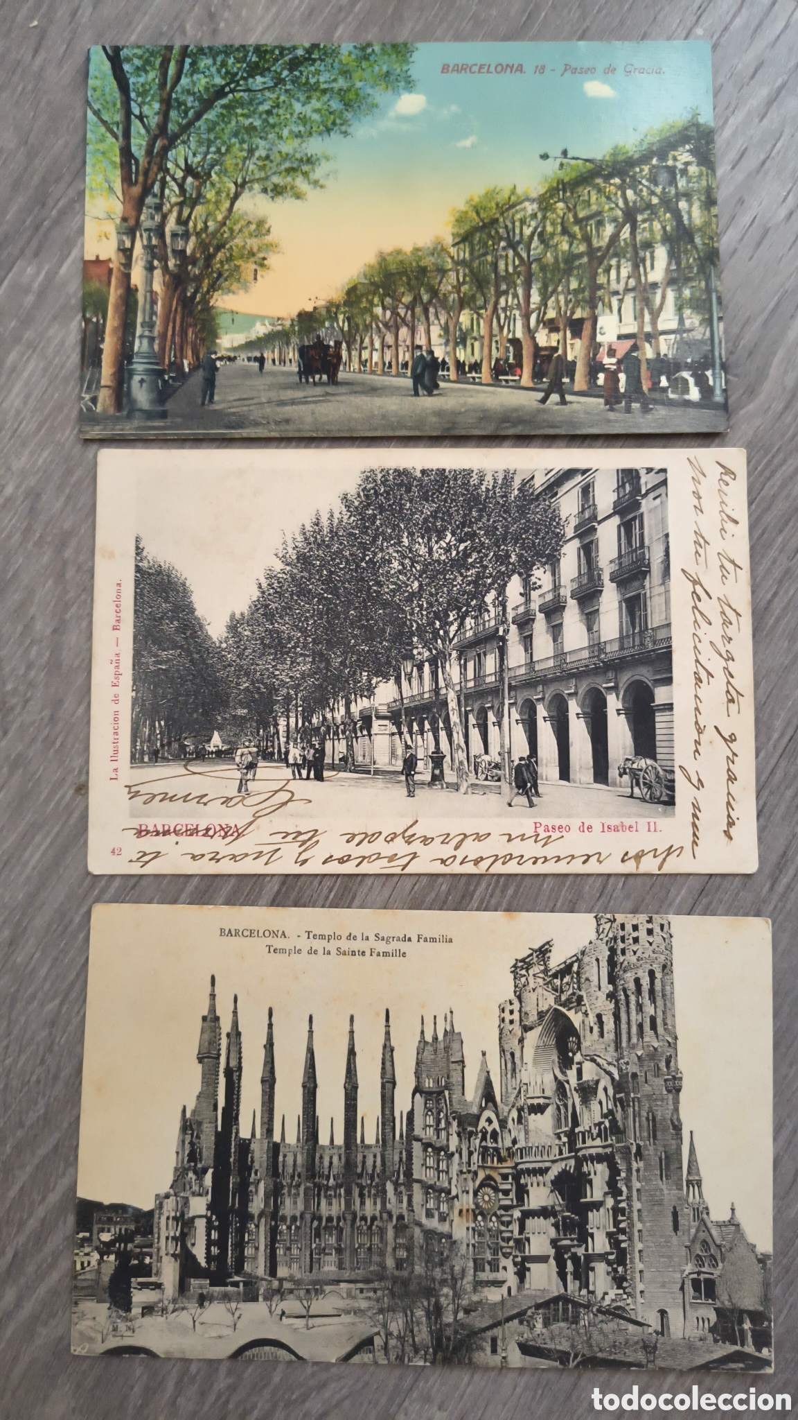 Postkarten: LOTE postales Barcelona